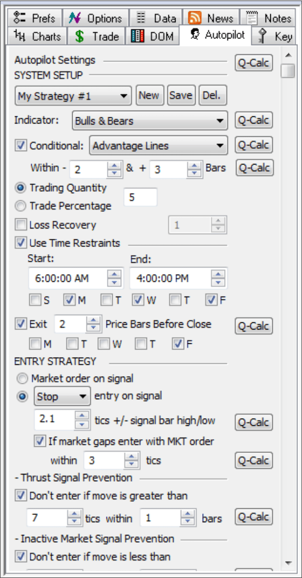 Track 'n Trade Futures Autopilot Automatic Trading